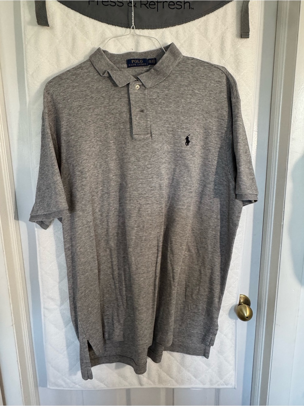 Polo by Ralph Lauren Heather Gray Short-Sleeve Polo